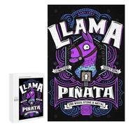 1000 PCS Puzzles Llama Pinata Puzzles pour Adolescents Découpe De Précision Activités Amusantes À La Maison Jeu Stimulant Et Jeux en Famille 1000 PCS