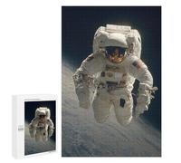 1000 PCS Puzzles pour Adolescentes Astronaut Floating in Space-18 Puzzle pour Adolescentes - Défi Difficile - Défi Éducatif - Amusement en Famille Et Soirée Jeux 1000 PCS