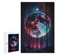 1000 PCS Puzzles pour Adolescentes Magical Forest Moonlit Journey Puzzle pour Adolescentes - Défi Difficile - Défi Éducatif - Amusement en Famille Et Soirée Jeux 1000 PCS