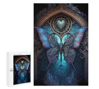 1000 PCS Puzzles pour Adolescentes Steampunk Butterfly Art Print Puzzle pour Adolescentes - Défi Difficile - Défi Éducatif - Amusement en Famille Et Soirée Jeux 1000 PCS