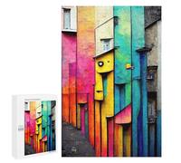 1000 PCS Puzzles pour Adolescents Abstract Street Art III Puzzle, Jouet, Décoration Murale, Difficile, Original, Cadeaux d'anniversaire Et De Noël 1000 PCS