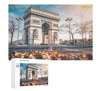 1000 PCS Puzzles pour Adolescents Arc De Triomphe, Paris Puzzles pour Adultes, Jeu Familial D'analyse Et De Logique, Cadeaux Anti-Stress 1000 PCS