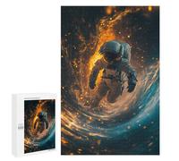 1000 PCS Puzzles pour Adolescents Astronaut in Space Tunnel Puzzles pour Adultes Assemblage De Motifs Stimule Le Cerveau Jeux Et Jouets Stimulants 1000 PCS