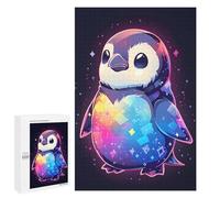 1000 PCS Puzzles pour Adolescents Colorful Cute Penguin Casse-têtes pour Adultes, Jeux De Réflexion, Analyse Et Logique, Cadeaux De Noël Et d'anniversaire 1000 PCS