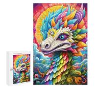 1000 PCS Puzzles pour Adolescents Colorful Mythical Creature-2 Puzzles pour Adultes, Jeu Familial D'analyse Et De Logique, Cadeaux Anti-Stress 1000 PCS