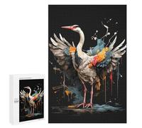 1000 PCS Puzzles pour Adolescents Crane Bird Casse-têtes pour Adultes, Jeux De Réflexion, Analyse Et Logique, Cadeaux De Noël Et d'anniversaire 1000 PCS