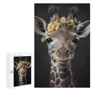 1000 PCS Puzzles pour Adolescents Cute Baby Giraffe Puzzle, Jouet, Décoration Murale, Difficile, Original, Cadeaux d'anniversaire Et De Noël 1000 PCS