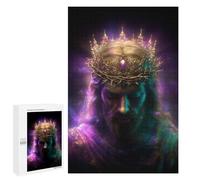 1000 PCS Puzzles pour Adolescents Divine Majesty Crowned Figure Puzzles pour Adultes - Jeu Difficile Et Stimulant À Compléter - Jouets De Jeu Stimulants 1000 PCS