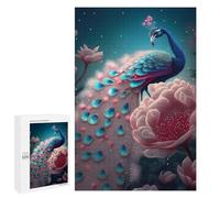 1000 PCS Puzzles pour Adolescents Enchanted Peacock Garden Puzzles pour Adultes, Jeu Familial D'analyse Et De Logique, Cadeaux Anti-Stress 1000 PCS
