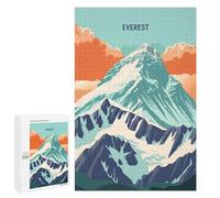 1000 PCS Puzzles pour Adolescents Everest Majesty Puzzle pour Adultes : Jeu De Rapidité Manuelle pour Anniversaire, Noël 1000 PCS