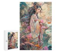 1000 PCS Puzzles pour Adolescents Fantasy Asian Beauty Artwork Puzzles pour Adultes - Jeu Difficile Et Stimulant À Compléter - Jouets De Jeu Stimulants 1000 PCS