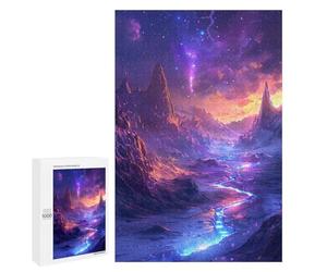 1000 PCS Puzzles pour Adolescents Fantasy Galaxy Landscape -1 Puzzles pour Adultes Assemblage De Motifs Stimule Le Cerveau Jeux Et Jouets Stimulants 1000 PCS
