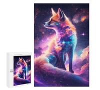 1000 PCS Puzzles pour Adolescents Fox Constellation Puzzles pour Adultes Et Familles : Les Jeux Améliorent La Mémoire Et Stimulent Le Cerveau