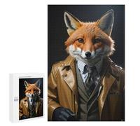 1000 PCS Puzzles pour Adolescents Fox Cool Fantasy Casse-têtes pour Adultes, Jeux De Réflexion, Analyse Et Logique, Cadeaux De Noël Et d'anniversaire 1000 PCS