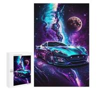 1000 PCS Puzzles pour Adolescents Galactic Sports Car Artwork-1 Puzzles pour Adultes Assemblage De Motifs Stimule Le Cerveau Jeux Et Jouets Stimulants 1000 PCS