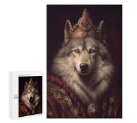 1000 PCS Puzzles pour Adolescents Grey Wolf Puzzle, Jouet, Décoration Murale, Difficile, Original, Cadeaux d'anniversaire Et De Noël 1000 PCS