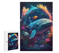 1000 PCS Puzzles pour Adolescents Leviathan Puzzle pour Adultes : Jeu De Rapidité Manuelle pour Anniversaire, Noël 1000 PCS