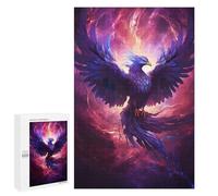 1000 PCS Puzzles pour Adolescents Mystical Phoenix Bird Puzzle, Jouet, Décoration Murale, Difficile, Original, Cadeaux d'anniversaire Et De Noël 1000 PCS