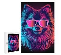 1000 PCS Puzzles pour Adolescents Neon Animal Art Print Puzzles pour Adultes - Jeu Difficile Et Stimulant À Compléter - Jouets De Jeu Stimulants 1000 PCS