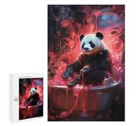 1000 PCS Puzzles pour Adolescents Panda in A Bubble Bath Puzzles pour Adultes Jouets Anti-Stress Défi Difficile Cadeaux Et Anniversaires Uniques 1000 PCS
