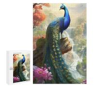 1000 PCS Puzzles pour Adolescents Peacock in Fantasy Forest Puzzles pour Adultes - Jeu Difficile Et Stimulant À Compléter - Jouets De Jeu Stimulants 1000 PCS