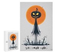 1000 PCS Puzzles pour Adolescents Pumpkin King - Spooky Halloween Art Puzzle, Jouet, Décoration Murale, Difficile, Original, Cadeaux d'anniversaire Et De Noël 1000 PCS