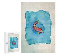 1000 PCS Puzzles pour Adolescents Small Fish Small Pond Puzzle pour Adultes - Jeu Manuel - Défi Difficile - Idéal comme Cadeau 1000 PCS