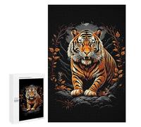 1000 PCS Puzzles pour Adolescents Tiger Wild Life Pop Art Puzzles pour Adultes Jeux Relaxants Assemblage De Motifs Interaction Parent-Enfant 1000 PCS