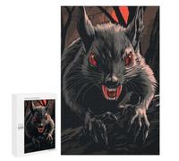 1000 PCS Puzzles pour Adolescents Vampire Gothic Squirrel Puzzles pour Adultes Jeux Relaxants Assemblage De Motifs Interaction Parent-Enfant 1000 PCS