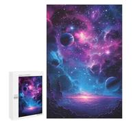 1000 PCS Puzzles pour Adolescents Vector Space Puzzles pour Adultes Et Familles : Les Jeux Améliorent La Mémoire Et Stimulent Le Cerveau