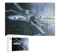 1000 PCS Puzzles pour Adolescents X-Wing Fighter A Galactic Hero's Craft Puzzles pour Adultes, Jeu Familial D'analyse Et De Logique, Cadeaux Anti-Stress 1000 PCS