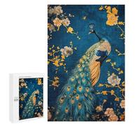 1000 PCS Puzzles pour Adultes Abstract Peacock Kintsugi Analyse Et Logique du Jeu De Puzzle Familial Interaction Parent-Enfant 1000 PCS
