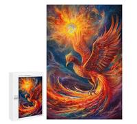 1000 PCS Puzzles pour Adultes Abstract Phoenix Puzzle pour Adultes - Jouets À Monter Soi-même - Découpe De Précision - Cadeaux Uniques pour Anniversaire Et Noël 1000 PCS