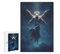 1000 PCS Puzzles pour Adultes Angel of Light Celestial Guardian -1 Puzzle pour Adolescents Cadeau d'anniversaire Difficile Et Stimulant Cadeaux d'anniversaire Et De Noël Uniques 1000 PCS