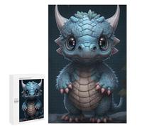 1000 PCS Puzzles pour Adultes Blue Tiny Dragon Analyse Et Logique du Jeu De Puzzle Familial Interaction Parent-Enfant 1000 PCS