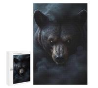1000 PCS Puzzles pour Adultes, Cadeaux Wild Bear Halloween Puzzle, Jeux De Détente, Vacances À La Maison, Passe-Temps, Cadeau d'anniversaire, Cadeaux, 1000 PCS