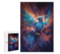 1000 PCS Puzzles pour Adultes Cosmic Phoenix Art Print-1 Puzzle pour Adolescents Cadeau d'anniversaire Difficile Et Stimulant Cadeaux d'anniversaire Et De Noël Uniques 1000 PCS
