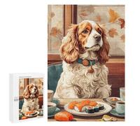 1000 PCS Puzzles pour Adultes Dog and Sushi Analyse Et Logique du Jeu De Puzzle Familial Interaction Parent-Enfant 1000 PCS