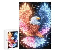 1000 PCS Puzzles pour Adultes Eagle Fantasy Art Print Puzzle pour Adolescents Cadeau d'anniversaire Difficile Et Stimulant Cadeaux d'anniversaire Et De Noël Uniques 1000 PCS