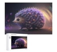 1000 PCS Puzzles pour Adultes Galactic Hedgehog Cosmic Creature Puzzle Anti-Stress, Jouet Cadeau pour Femmes, Difficile Et Stimulant 1000 PCS