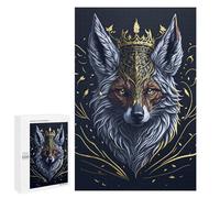 1000 PCS Puzzles pour Adultes Golden Crown Fox Analyse Et Logique du Jeu De Puzzle Familial Interaction Parent-Enfant 1000 PCS