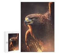 1000 PCS Puzzles pour Adultes Golden Eagle Portrait-4 Analyse Et Logique du Jeu De Puzzle Familial Interaction Parent-Enfant 1000 PCS