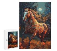 1000 PCS Puzzles pour Adultes Horse Abstract Analyse Et Logique du Jeu De Puzzle Familial Interaction Parent-Enfant 1000 PCS
