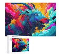 1000 PCS Puzzles pour Adultes Puzzle Colorful Mythical Creature Artwork Jeux Relaxants Puzzle Une Œuvre d'art Cadeaux De Noël Et d'anniversaire 1000 PCS