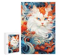 1000 PCS Puzzles pour Adultes Sweet Cat Analyse Et Logique du Jeu De Puzzle Familial Interaction Parent-Enfant 1000 PCS