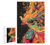 1000 PCS Puzzles pour Adultes Swirling Colour Phoenix Analyse Et Logique du Jeu De Puzzle Familial Interaction Parent-Enfant 1000 PCS