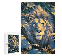 1000 PCS Puzzles pour Adultes The Golden Lion Analyse Et Logique du Jeu De Puzzle Familial Interaction Parent-Enfant 1000 PCS