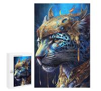1000 PCS Puzzles pour Adultes The Majestic Jaguar Analyse Et Logique du Jeu De Puzzle Familial Interaction Parent-Enfant 1000 PCS