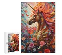 1000 PCS Puzzles pour Adultes Unicorn Animal Analyse Et Logique du Jeu De Puzzle Familial Interaction Parent-Enfant 1000 PCS