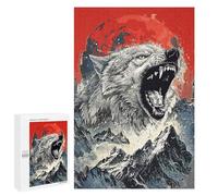 1000 PCS Puzzles pour Adultes Wolf Wild Nature Analyse Et Logique du Jeu De Puzzle Familial Interaction Parent-Enfant 1000 PCS